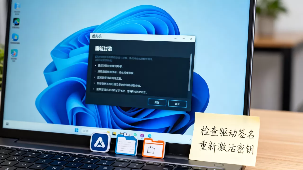 虚拟机重新封装后如何解决激活与驱动冲突?封装后激活失败怎么办 虚拟机重新封装后如何解决激活与驱动冲突?封装后激活失败怎么办