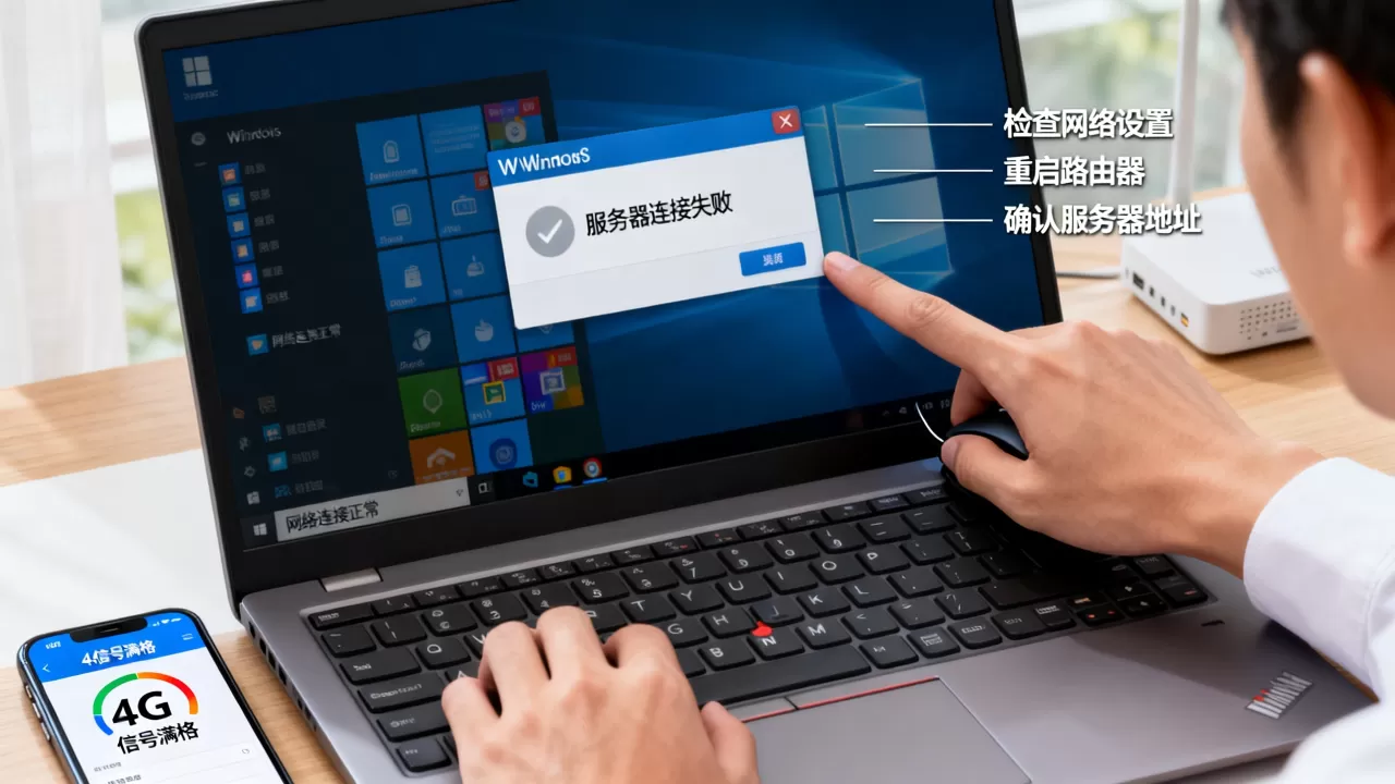 Win8打开服务器失败怎么办,服务器连接失败怎么解决? Win8打开服务器失败怎么办,服务器连接失败怎么解决?