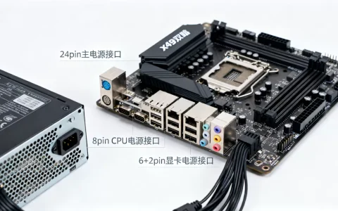 x99双路主板电源怎么接，服务器电源插法详解