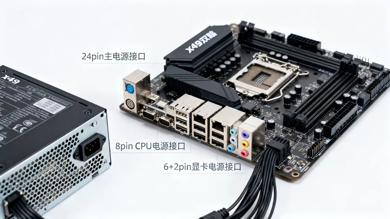 x99双路主板电源怎么接,服务器电源插法详解 x99双路主板电源怎么接,服务器电源插法详解