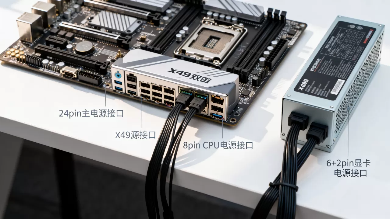 x99双路主板电源怎么接,服务器电源插法详解 x99双路主板电源怎么接,服务器电源插法详解