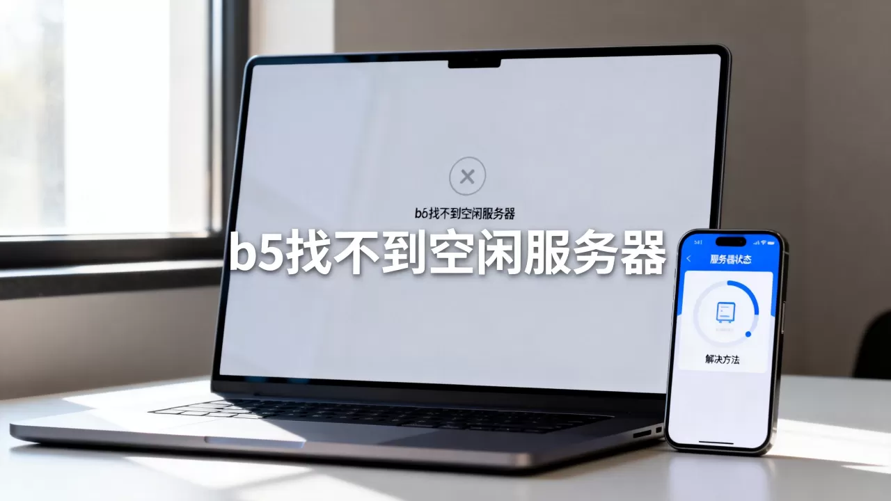 b5找不到空闲服务器是咋回事,怎么解决? b5找不到空闲服务器是咋回事,怎么解决?