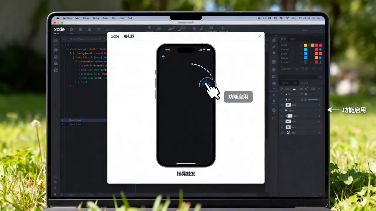 xcode虚拟机摇晃功能怎么用?模拟器摇一摇怎么触发? xcode虚拟机摇晃功能怎么用?模拟器摇一摇怎么触发?