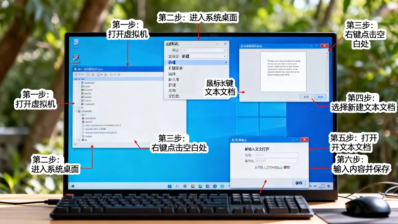 虚拟机建txt文件具体操作步骤是什么?虚拟机创建文本文档教程 虚拟机建txt文件具体操作步骤是什么?虚拟机创建文本文档教程