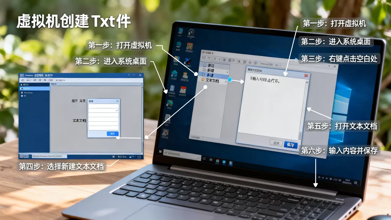 虚拟机建txt文件具体操作步骤是什么?虚拟机创建文本文档教程 虚拟机建txt文件具体操作步骤是什么?虚拟机创建文本文档教程