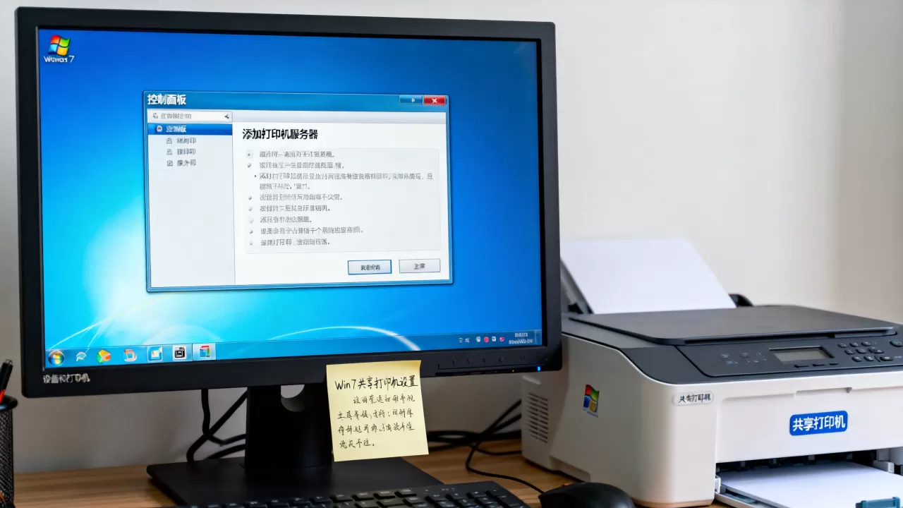 Win7怎么添加打印机服务器,Win7共享打印机怎么设置? Win7怎么添加打印机服务器,Win7共享打印机怎么设置?
