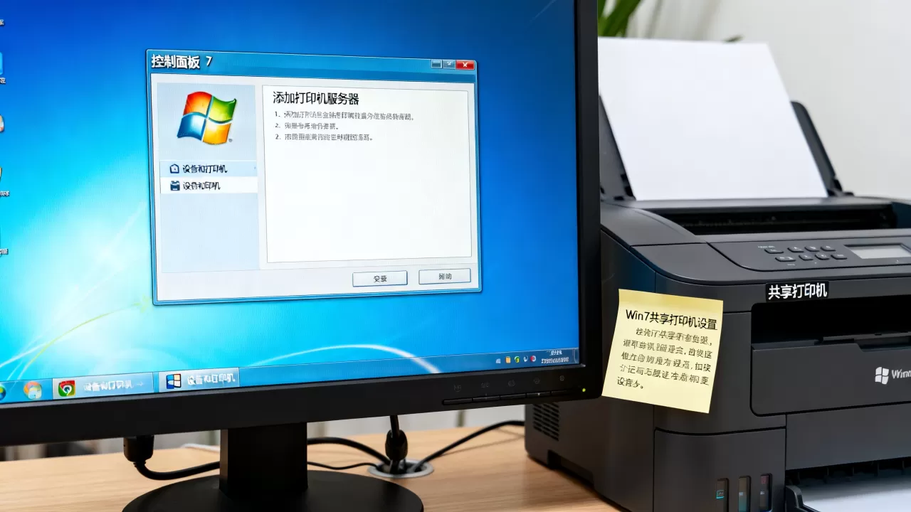 Win7怎么添加打印机服务器,Win7共享打印机怎么设置? Win7怎么添加打印机服务器,Win7共享打印机怎么设置?
