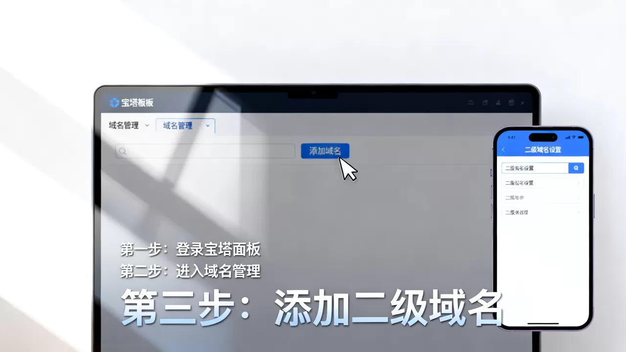宝塔面板怎么绑定二级域名?二级域名绑定教程详细步骤与常见问题 宝塔面板怎么绑定二级域名?二级域名绑定教程详细步骤与常见问题