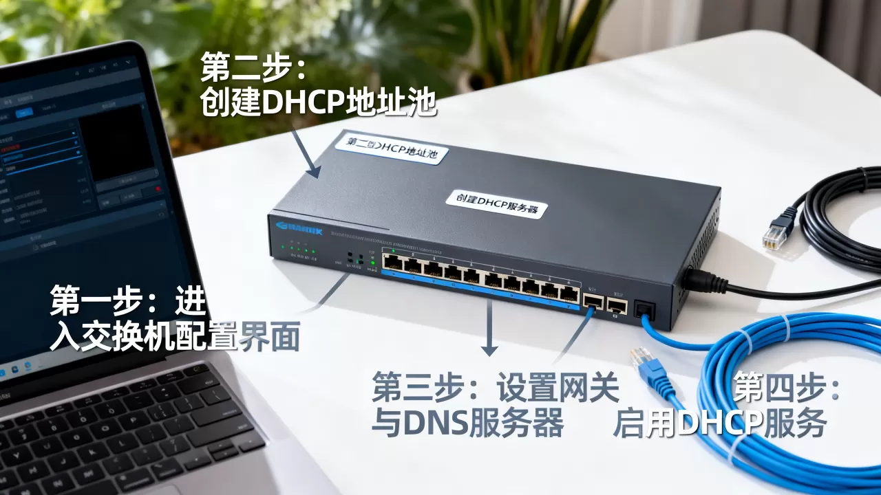 如何在交换机上配置DHCP服务器,配置步骤是什么? 如何在交换机上配置DHCP服务器,配置步骤是什么?