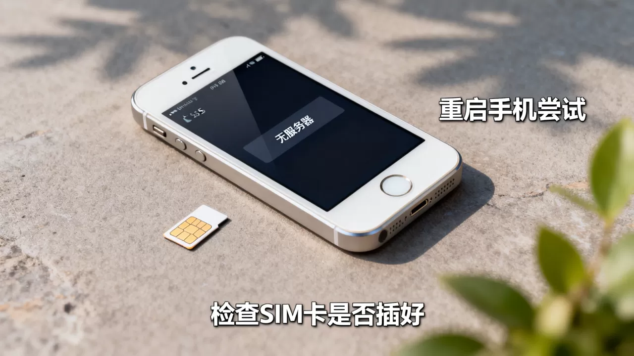 苹果5s换了卡为什么显示无服务器,怎么办 苹果5s换了卡为什么显示无服务器,怎么办