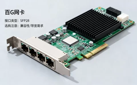 服务器百G网卡多少钱？, 选购时注意什么？