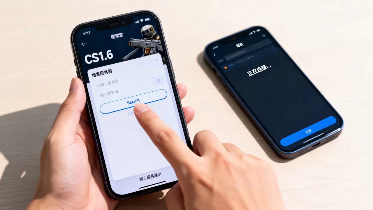 CS16手机版怎么搜索服务器,CS1.6手机版怎么联机? CS16手机版怎么搜索服务器,CS1.6手机版怎么联机?