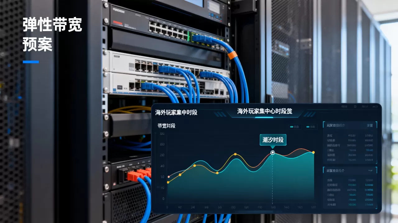 海外玩家集中时段潮汐带宽如何弹性应对,有哪些预案? 海外玩家集中时段潮汐带宽如何弹性应对,有哪些预案?