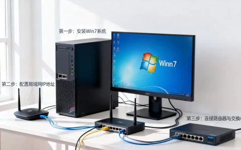 如何搭建局域网服务器装Win7，Win7系统网络配置教程