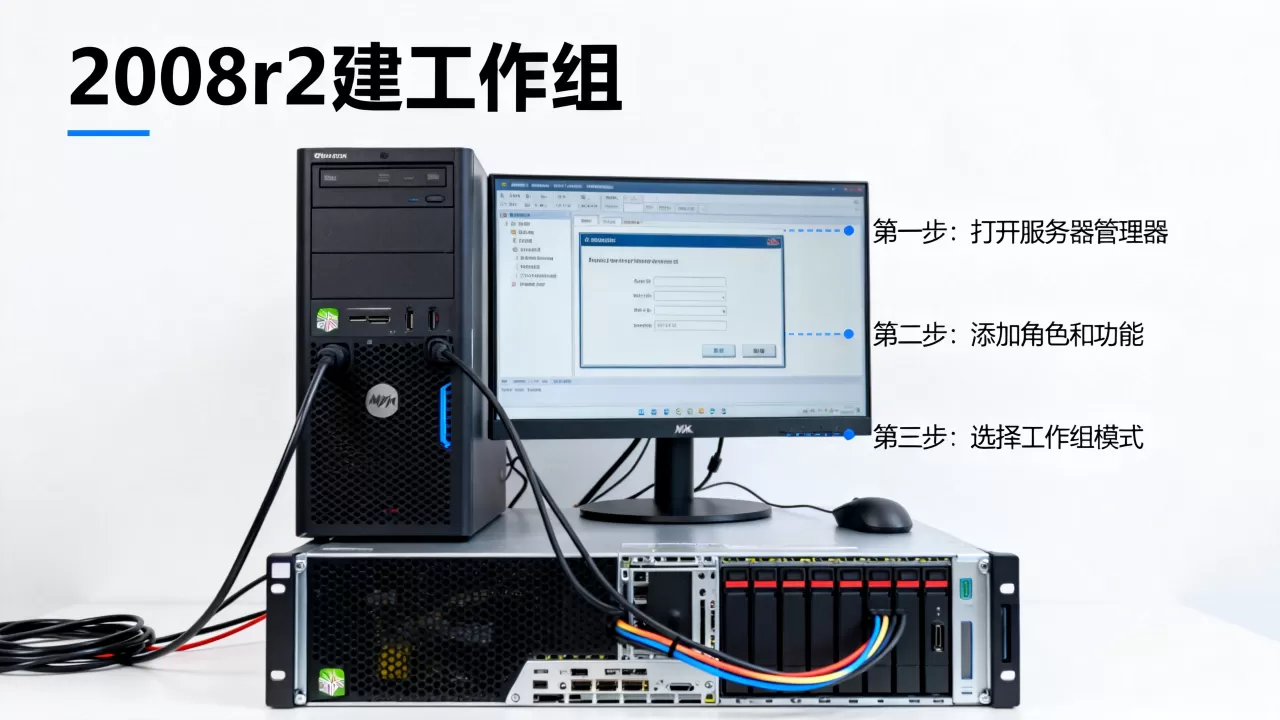 2008r2服务器怎么建工作组,步骤是什么? 2008r2服务器怎么建工作组,步骤是什么?