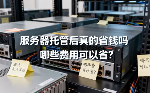 服务器托管后真的省钱吗，哪些费用可以省？