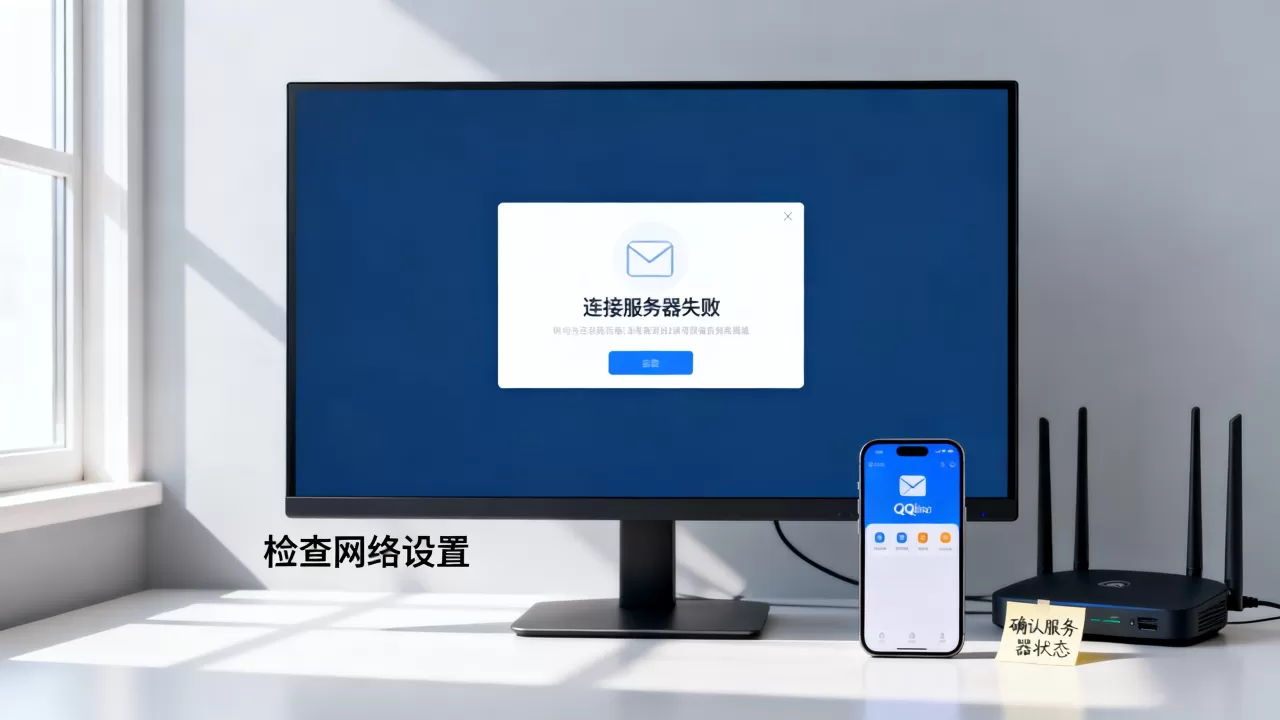 为什么QQ邮箱总是连接服务器失败,怎么办? 为什么QQ邮箱总是连接服务器失败,怎么办?