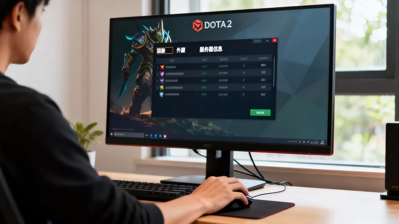 dota2怎么看自己玩的服务器,怎么分辨国服和外服? dota2怎么看自己玩的服务器,怎么分辨国服和外服?