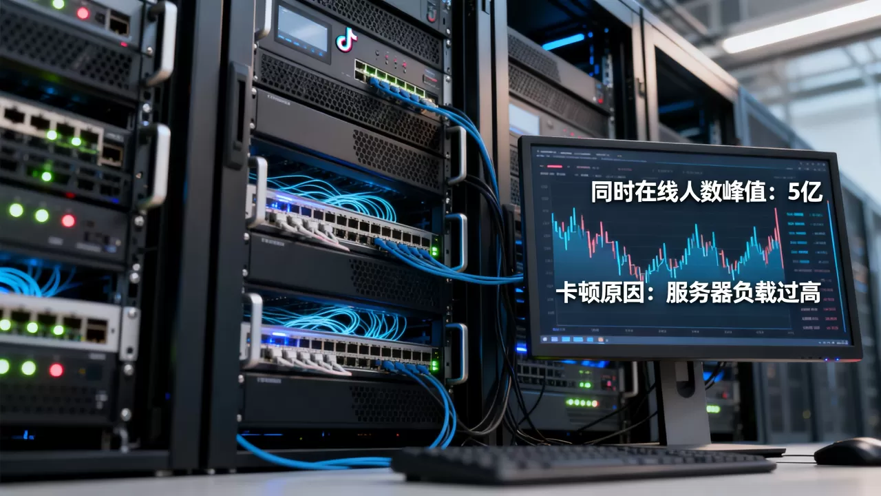 抖音服务器能承载多少人同时在线,为什么经常卡顿? 抖音服务器能承载多少人同时在线,为什么经常卡顿?