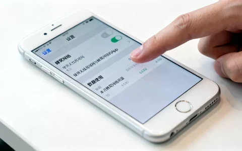 6s怎么查看流量使用数据连接服务器，详细步骤有哪些