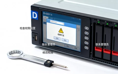 服务器D盘没有控制权限如何解决,权限不足怎么办
