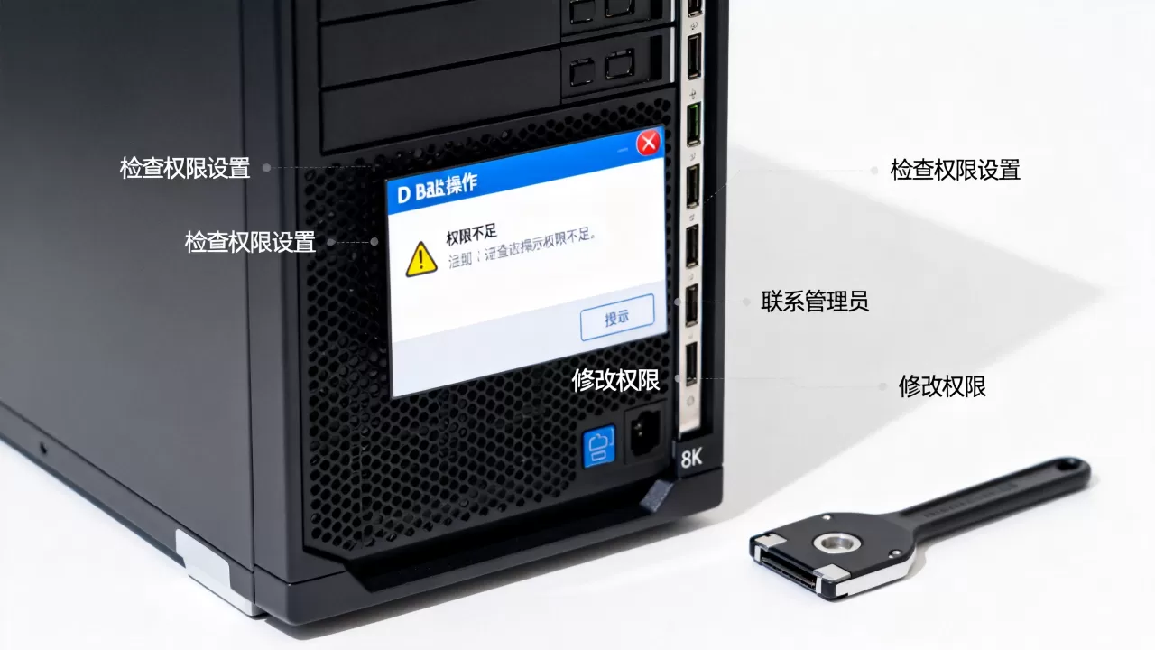 服务器D盘没有控制权限如何解决,权限不足怎么办 服务器D盘没有控制权限如何解决,权限不足怎么办