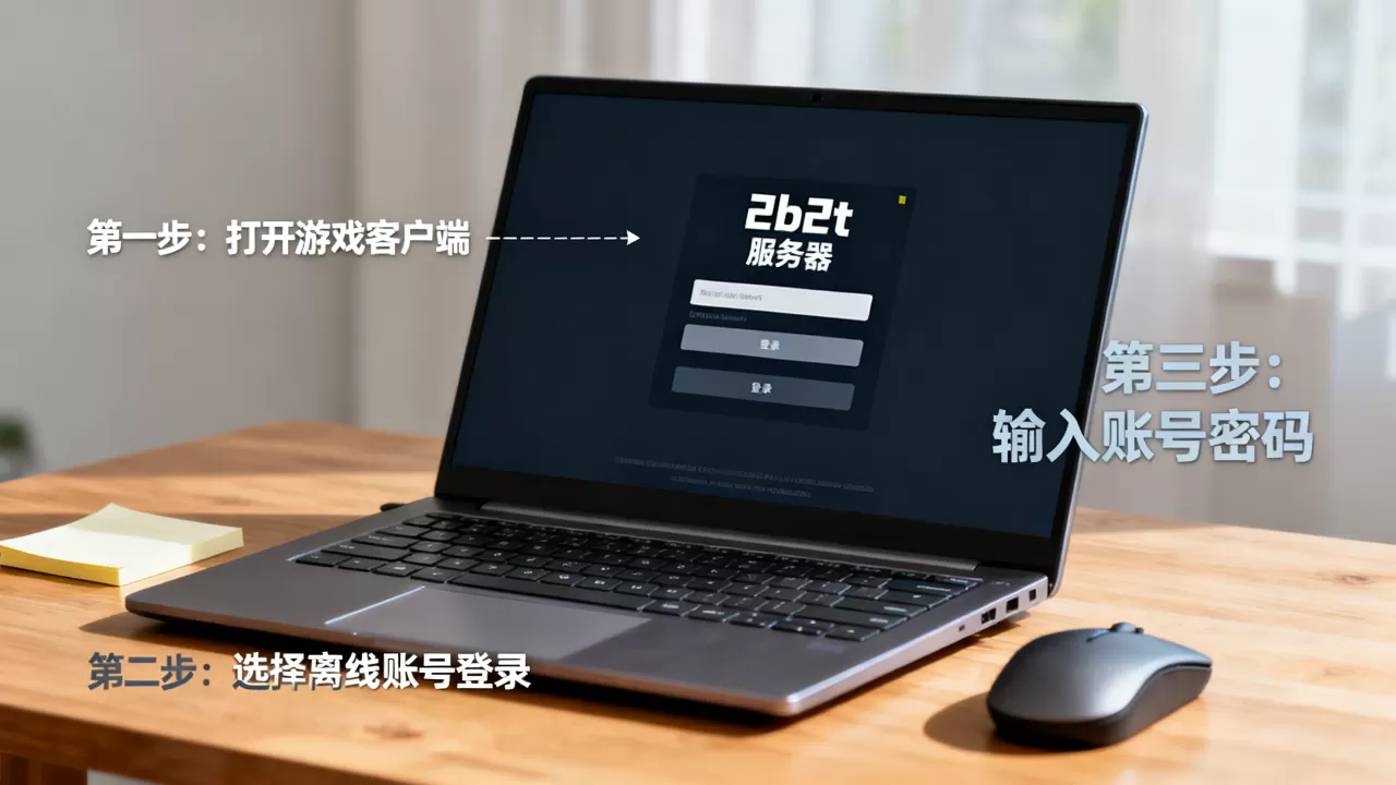 离线账号怎么登录2b2t服务器,详细步骤是什么? 离线账号怎么登录2b2t服务器,详细步骤是什么?