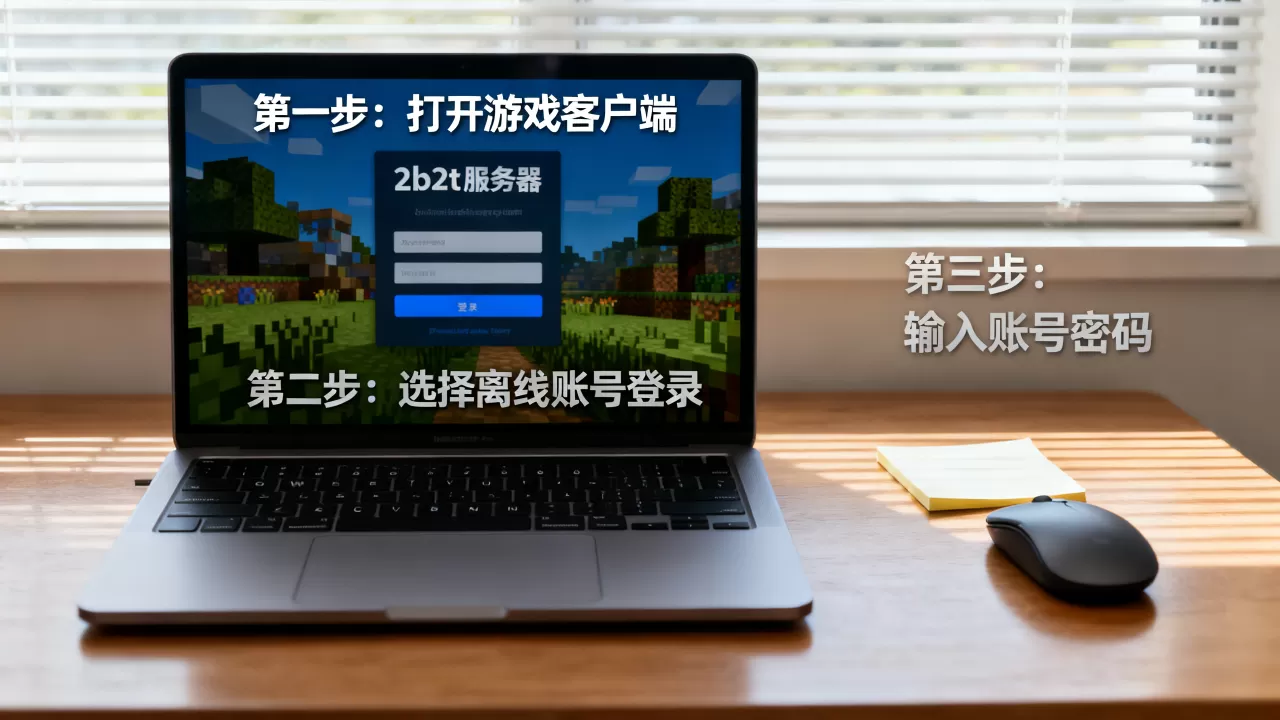 离线账号怎么登录2b2t服务器,详细步骤是什么? 离线账号怎么登录2b2t服务器,详细步骤是什么?