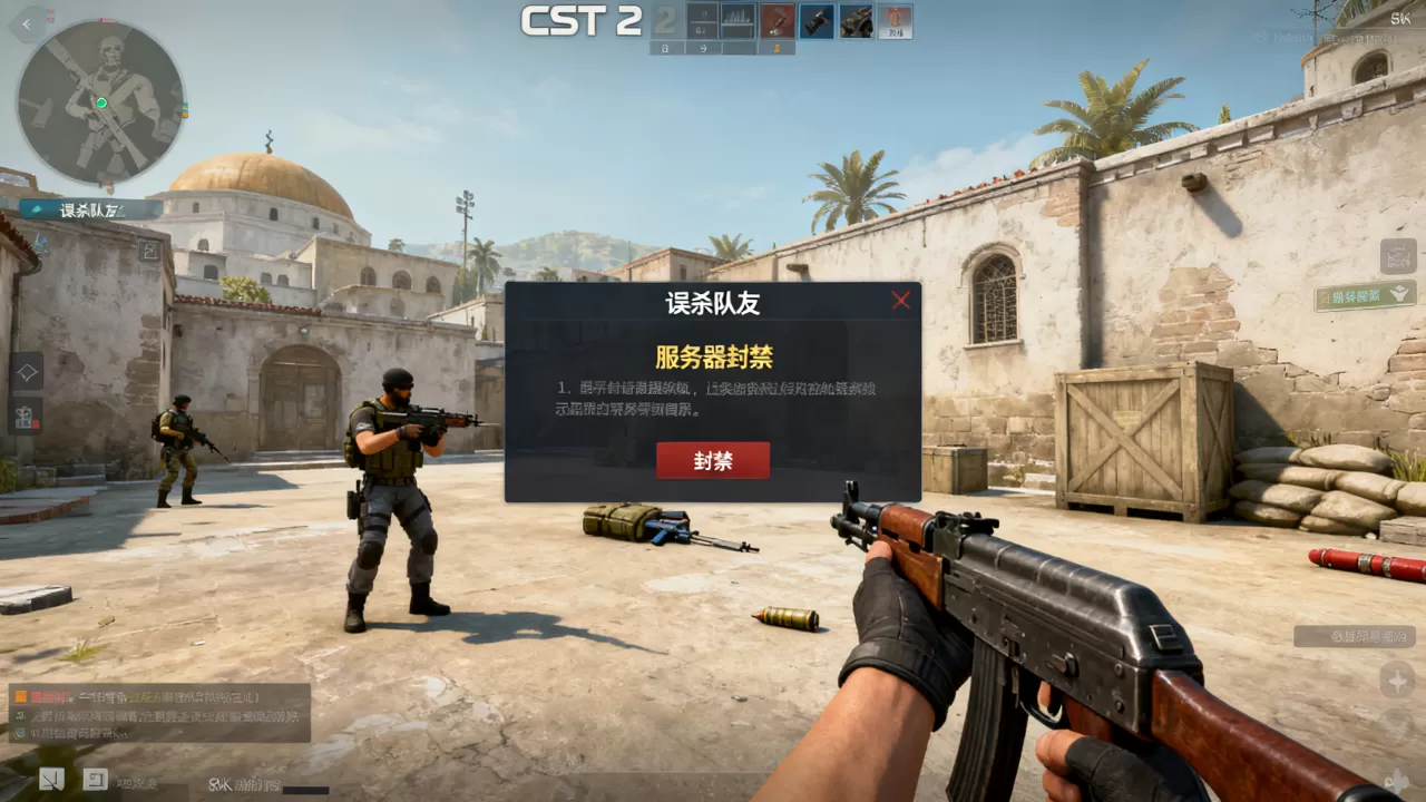 CSGO2误杀队友被封禁怎么办,服务器封禁多久? CSGO2误杀队友被封禁怎么办,服务器封禁多久?