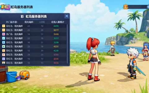 彩虹岛到底有多少个服务器，哪个服务器最火爆？