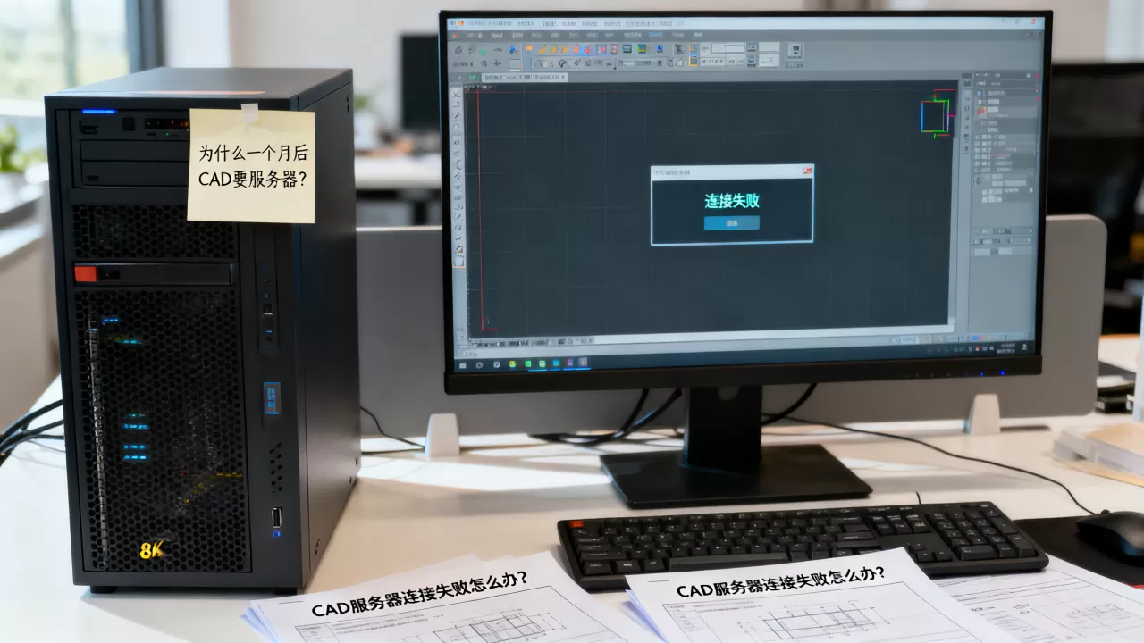 为什么一个月后CAD要服务器,CAD服务器连接失败怎么办? 为什么一个月后CAD要服务器,CAD服务器连接失败怎么办?