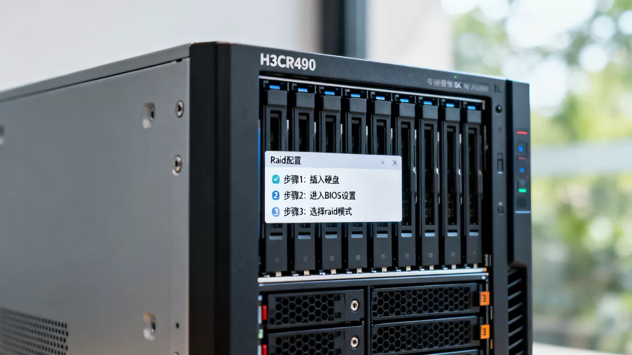 h3cr4900服务器怎么做raid,配置步骤是什么 h3cr4900服务器怎么做raid,配置步骤是什么