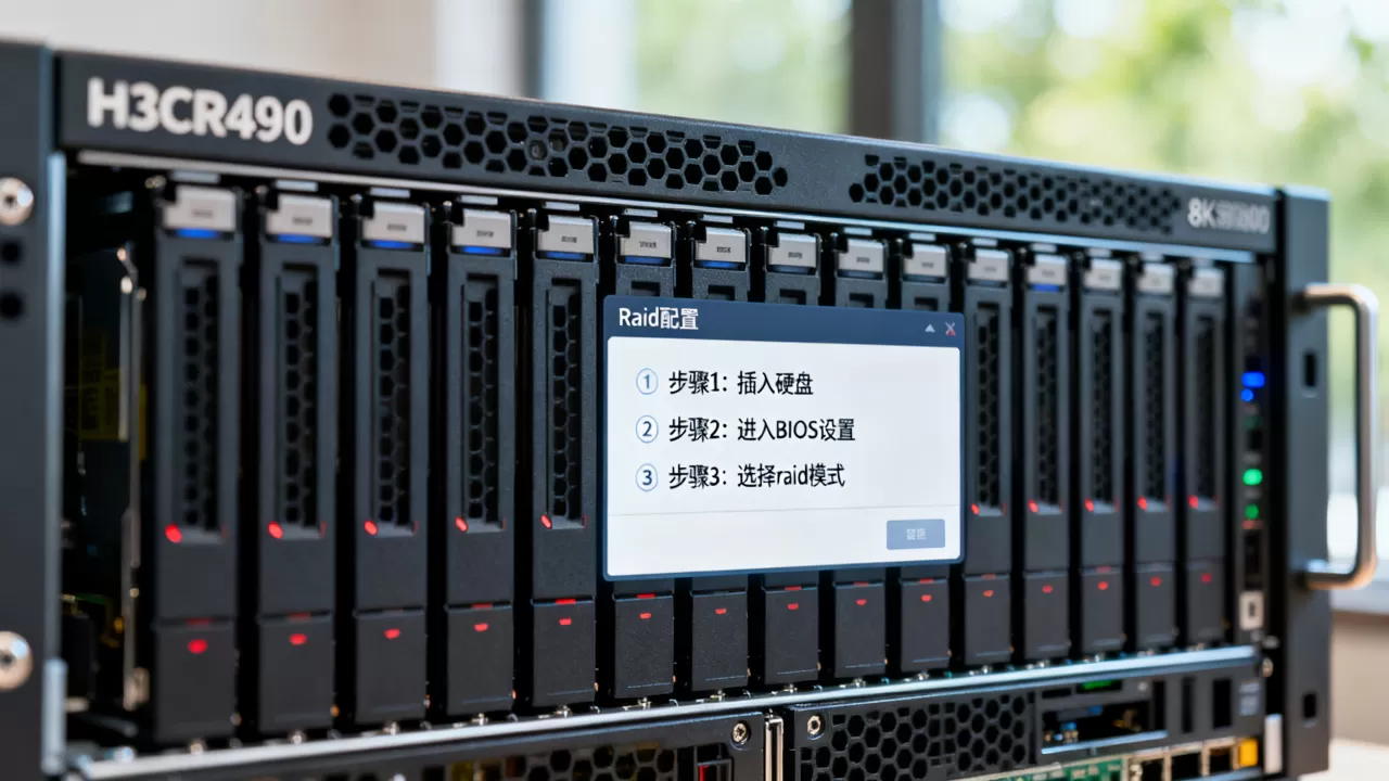 h3cr4900服务器怎么做raid,配置步骤是什么 h3cr4900服务器怎么做raid,配置步骤是什么