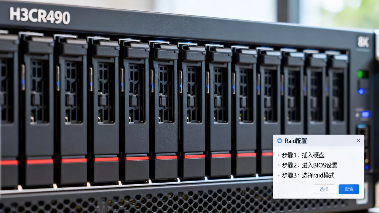 h3cr4900服务器怎么做raid,配置步骤是什么 h3cr4900服务器怎么做raid,配置步骤是什么