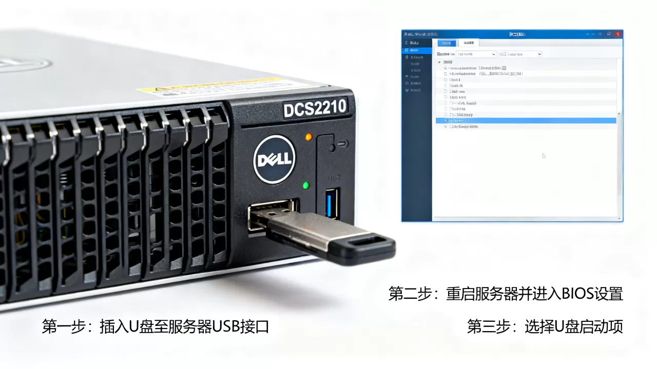 戴尔DCS2210怎么选U盘启动,服务器U盘启动怎么设置? 戴尔DCS2210怎么选U盘启动,服务器U盘启动怎么设置?