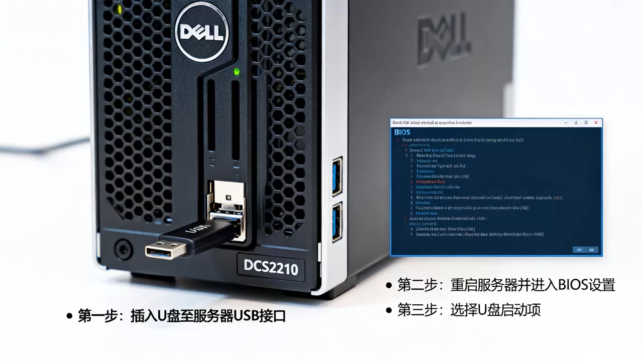 戴尔DCS2210怎么选U盘启动,服务器U盘启动怎么设置? 戴尔DCS2210怎么选U盘启动,服务器U盘启动怎么设置?