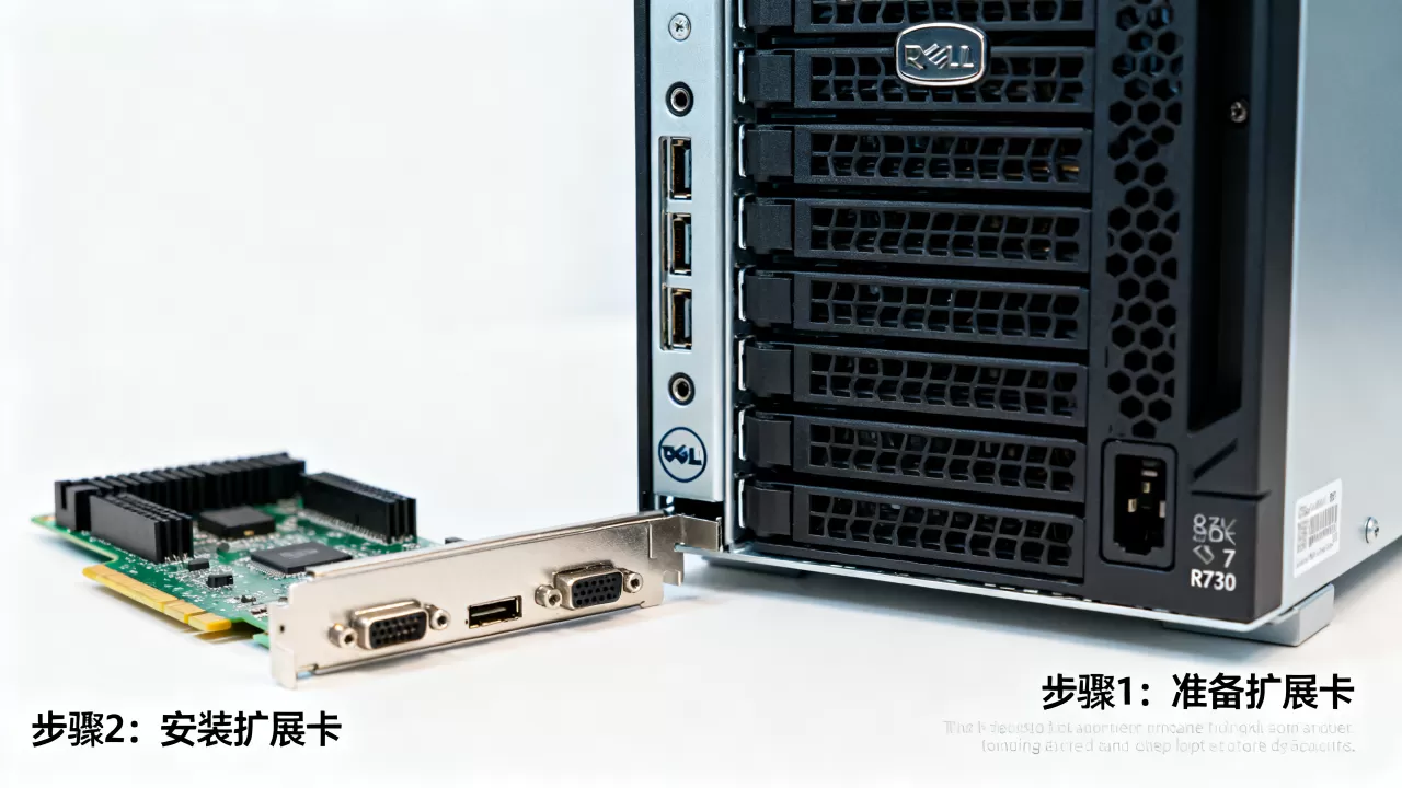 戴尔r730怎么扩充DP接口?,服务器DP接口扩展教程 戴尔r730怎么扩充DP接口?,服务器DP接口扩展教程