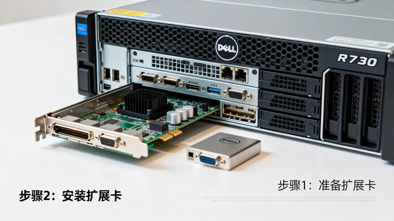 戴尔r730怎么扩充DP接口?,服务器DP接口扩展教程 戴尔r730怎么扩充DP接口?,服务器DP接口扩展教程