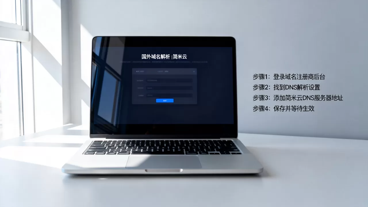 国外域名解析到简米云步骤是什么,国外域名怎么解析到简米云? 国外域名解析到简米云步骤是什么,国外域名怎么解析到简米云?