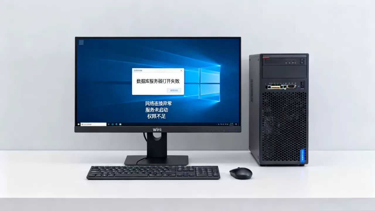 win10打开数据库服务器失败怎么办,是什么原因 win10打开数据库服务器失败怎么办,是什么原因