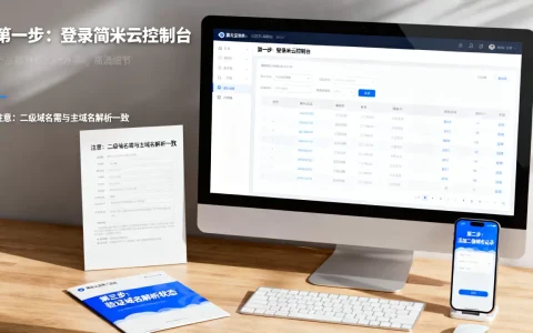二级域名接入简米云具体步骤和注意事项有哪些？怎么配置