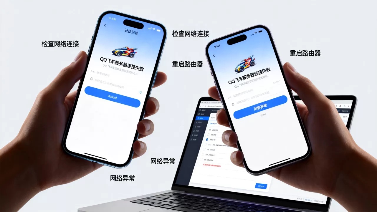 QQ飞车安卓苹果服务器失败怎么办,原因是什么? QQ飞车安卓苹果服务器失败怎么办,原因是什么?