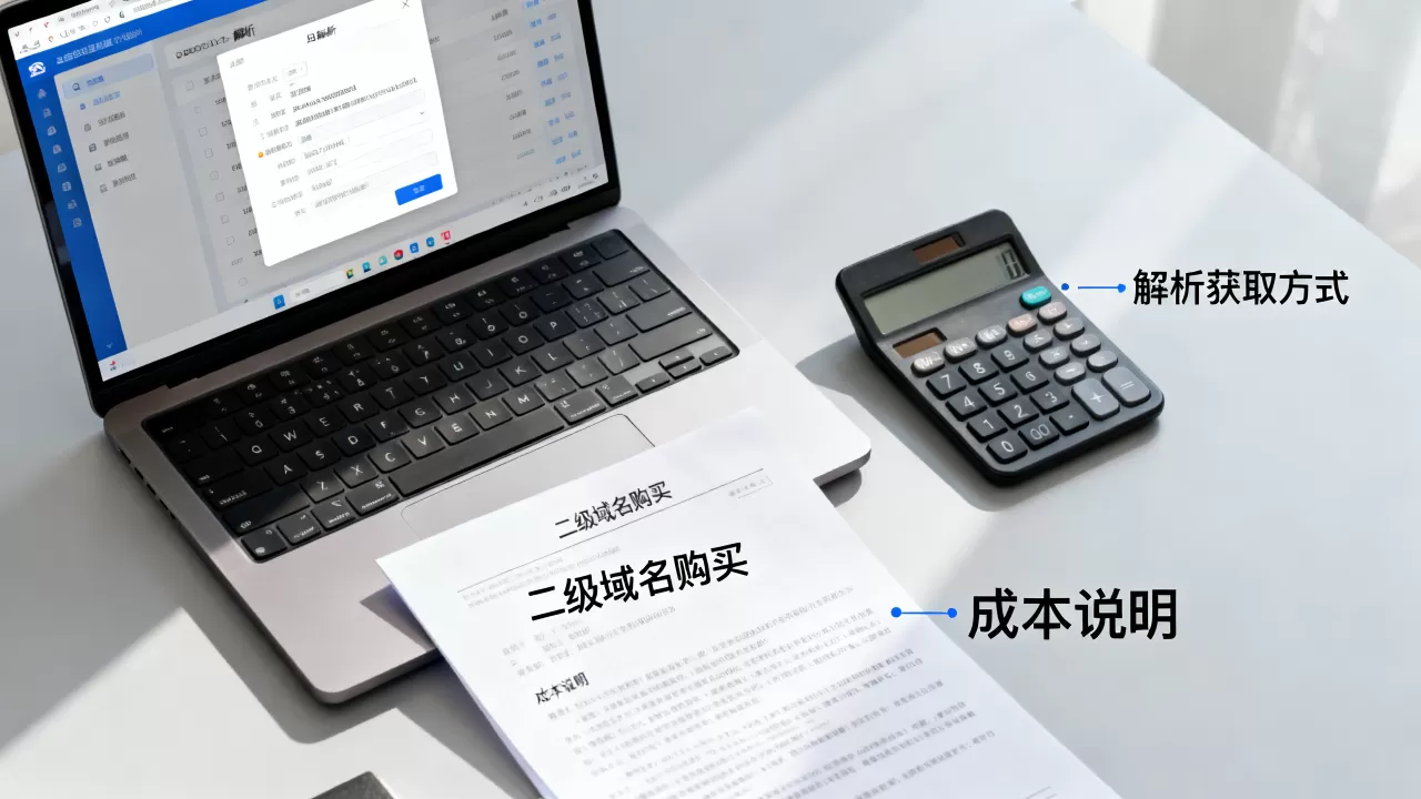 二级域名需要单独购买吗?解析获取方式及成本如何 二级域名需要单独购买吗?解析获取方式及成本如何