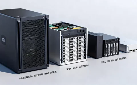 小米的服务器产品线有哪些型号，性能怎么样