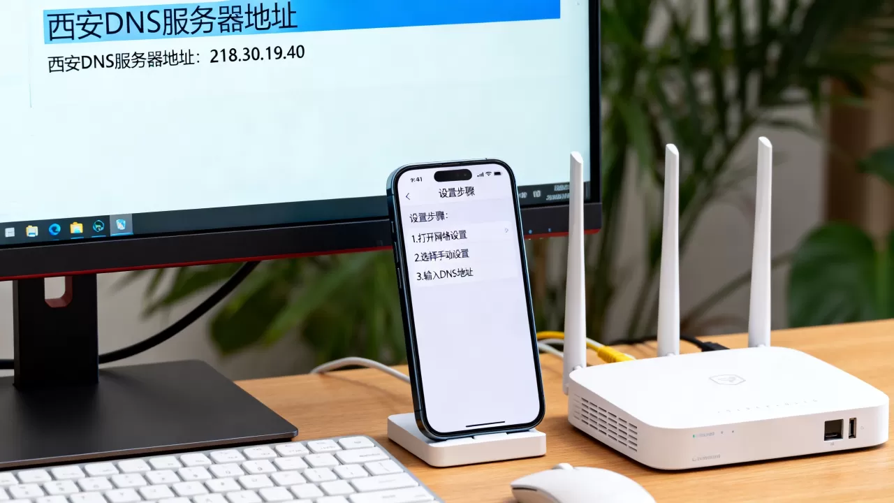 西安DNS服务器地址是多少?怎么设置? 西安DNS服务器地址是多少?怎么设置?