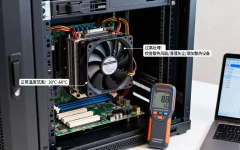 服务器CPU温度多少算正常，服务器CPU温度过高怎么办？