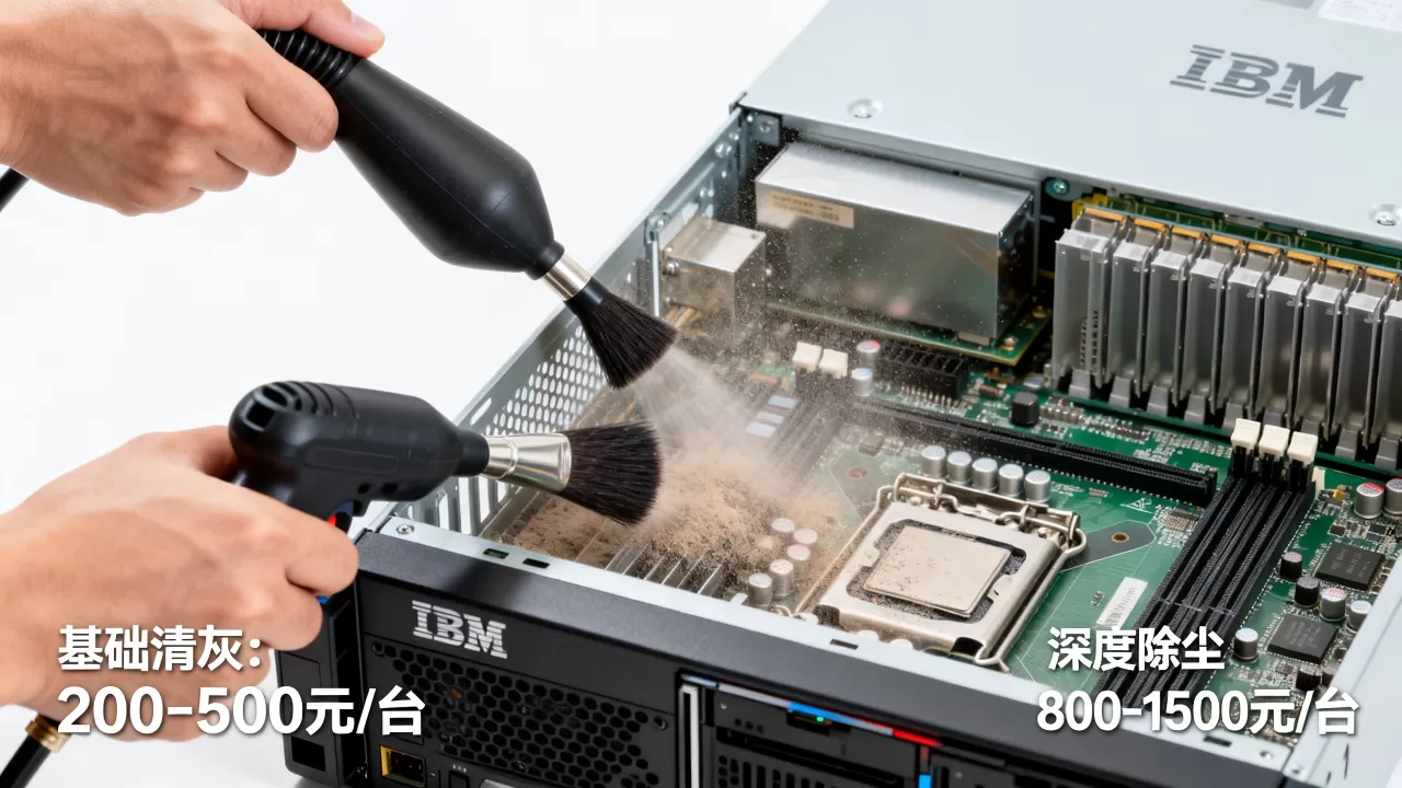 IBM服务器清灰多少钱,服务器除尘一般怎么收费? IBM服务器清灰多少钱,服务器除尘一般怎么收费?