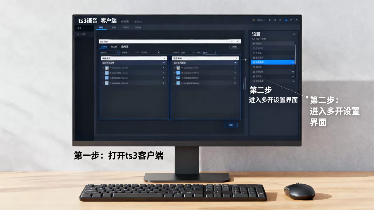 ts3语音怎么挂着两个服务器,多开设置步骤有哪些 ts3语音怎么挂着两个服务器,多开设置步骤有哪些