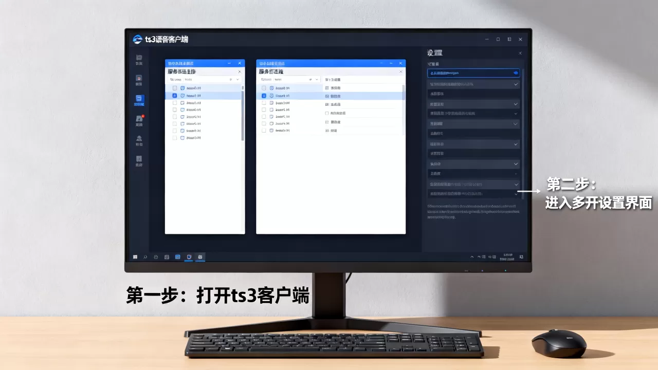 ts3语音怎么挂着两个服务器,多开设置步骤有哪些 ts3语音怎么挂着两个服务器,多开设置步骤有哪些