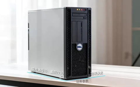 戴尔r710服务器耗电有多大，一天用多少度电
